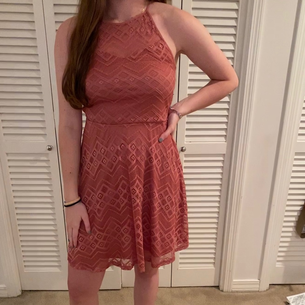 Francesca’s lace dress